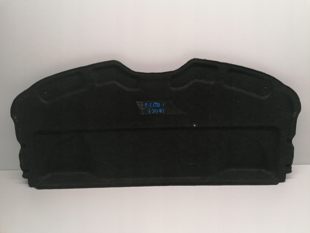 фото №6, Peugeot 208 i полка задняя багажника оригинал 12-19