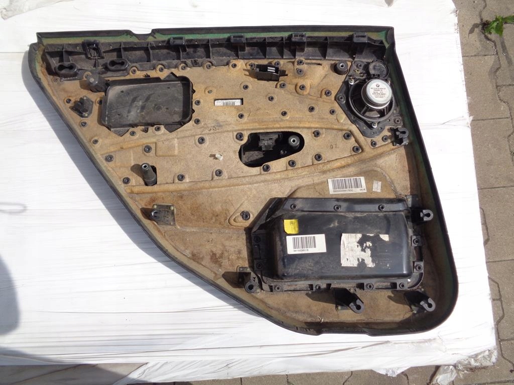 фото №11, Обшивка дверь правый задняя задний bmw x3 e83 чёрный