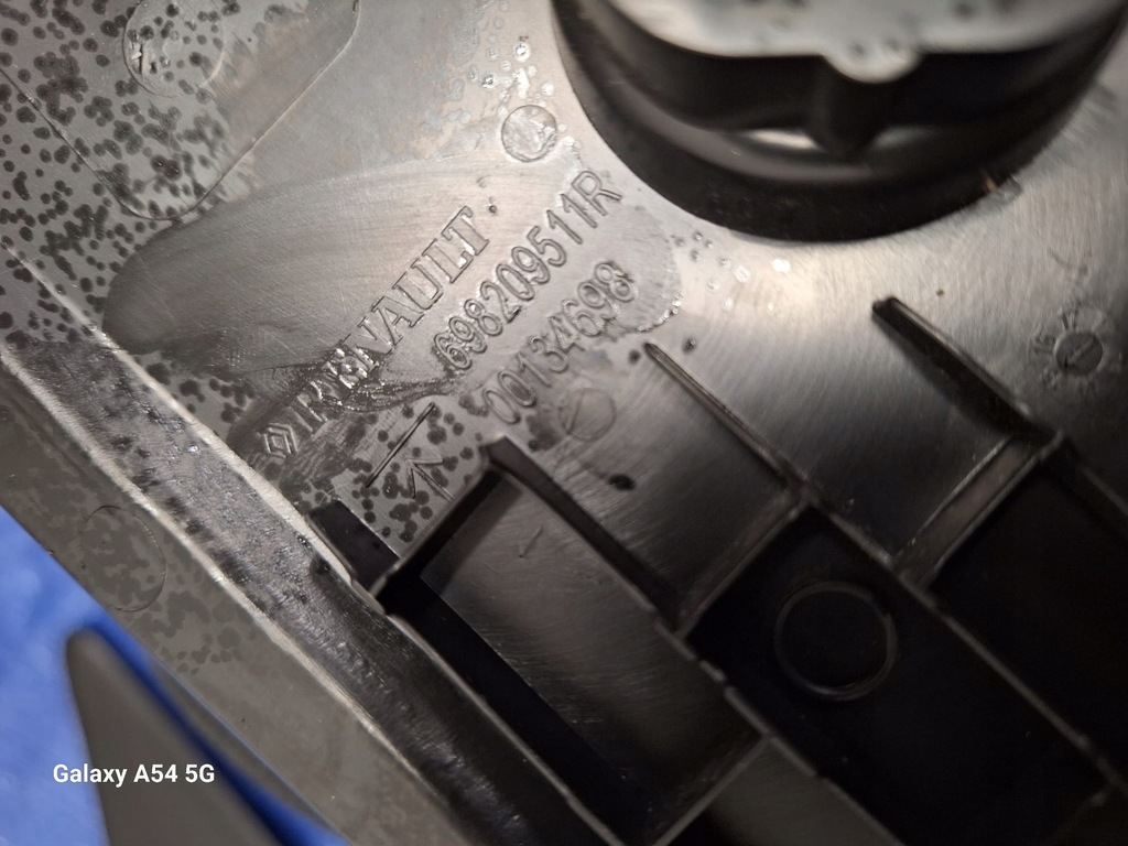 фото №3, Захист заглушка консолі права renault captur 1,5dci