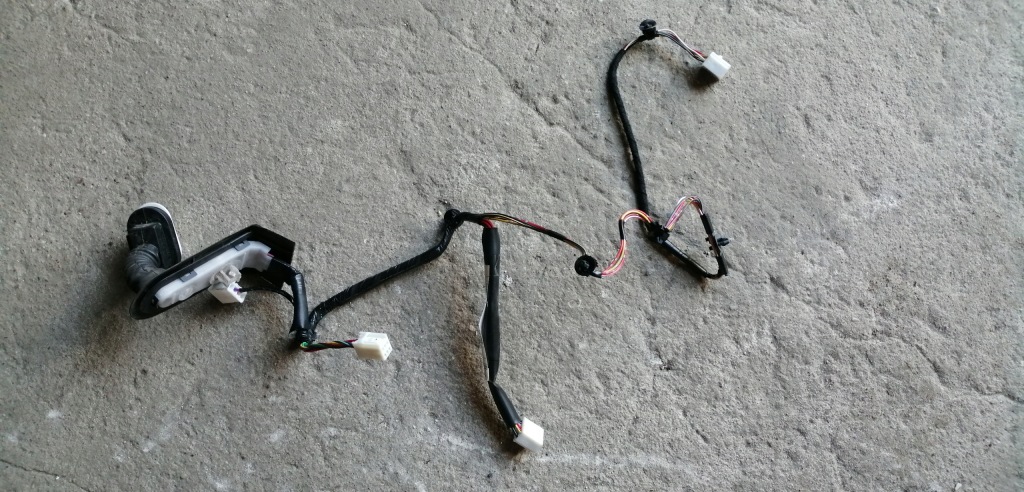 фото №1, Mazda 6 gh 08-12 ii hb электропроводка дверь левый задняя