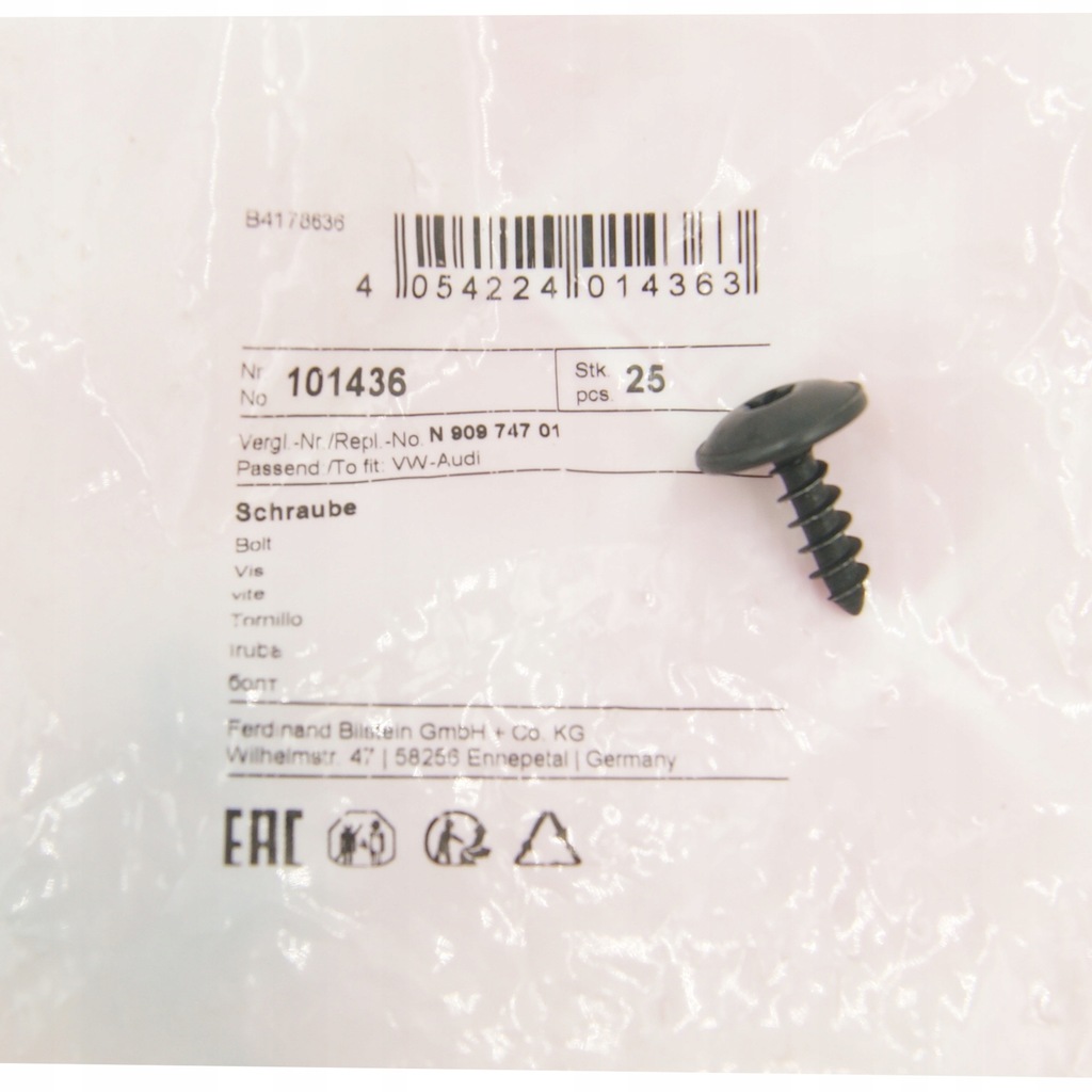 фото №11, Клипса обивочный применение: защита audi a1, a3, a4, a4 allroad, a5,