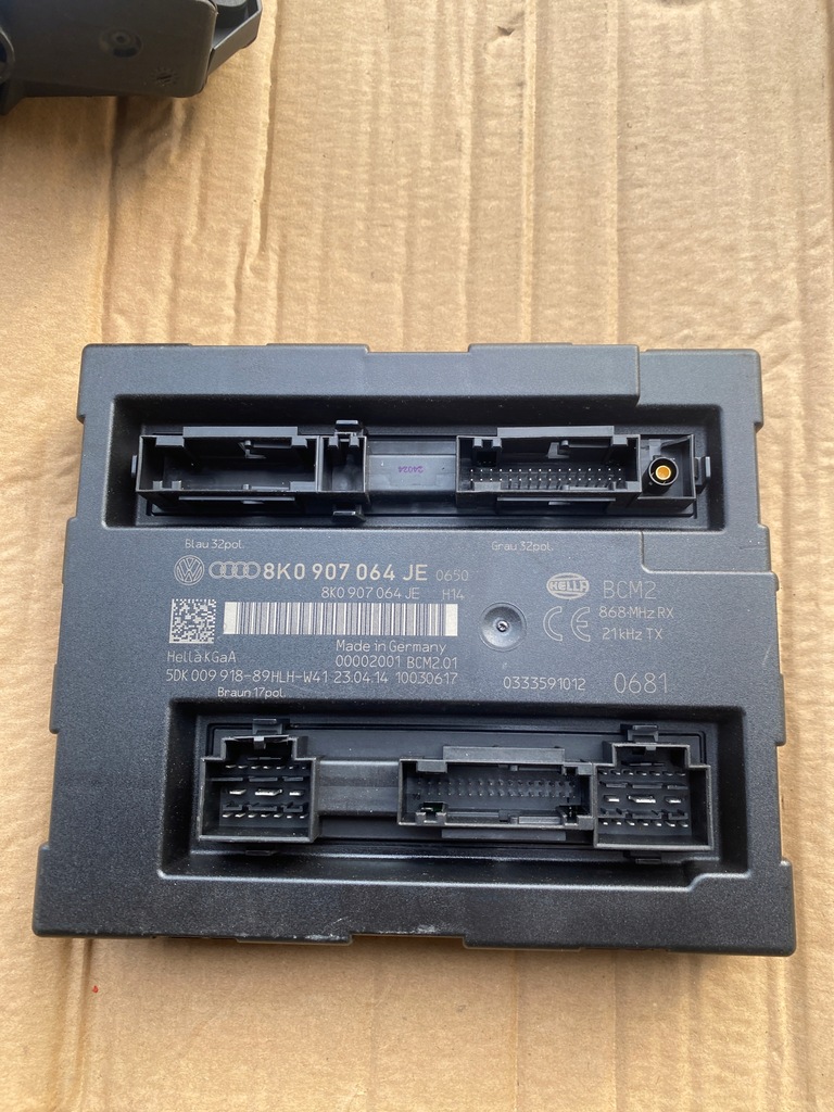 фото №1, Audi a4 a5 модуль комфорту 8k0907064je