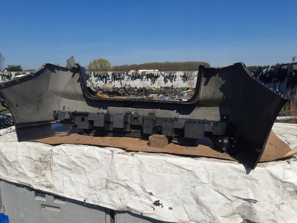 фото №11, Бампер задняя 4x pdc renault laguna iii hb