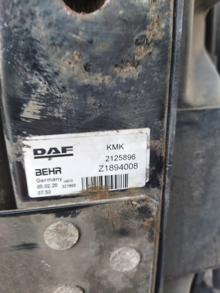 фото №3, Радіатор комплект радіатор daf 106 lift 2125896 2020 r