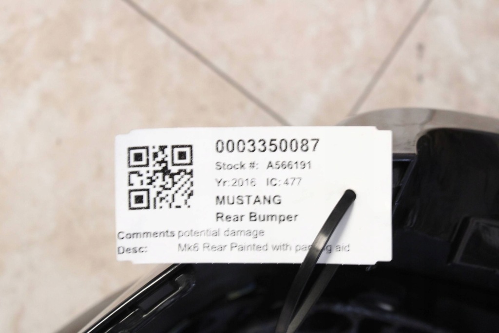 Ford mustang vi 6 gt 2014r- бампер задний  задний фонари стоп pdc с Разборки