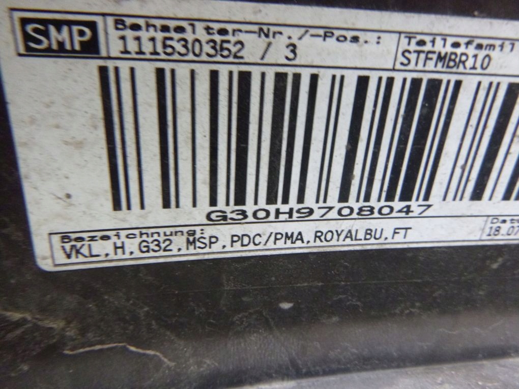 фото №7, Bmw 6 g32 m набір бампер задній