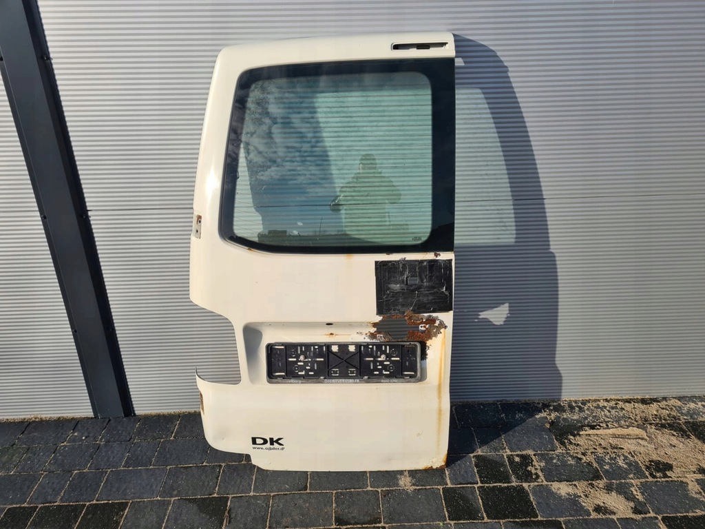 фото №1, Vw t5 дверь распашные левый задняя белый r902