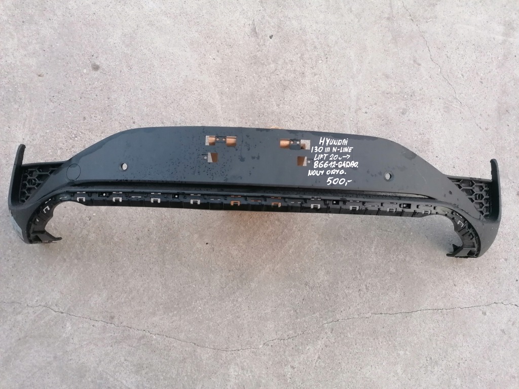 фото №1, Hyundai i30 iii n line спойлер накладка задня nowa o