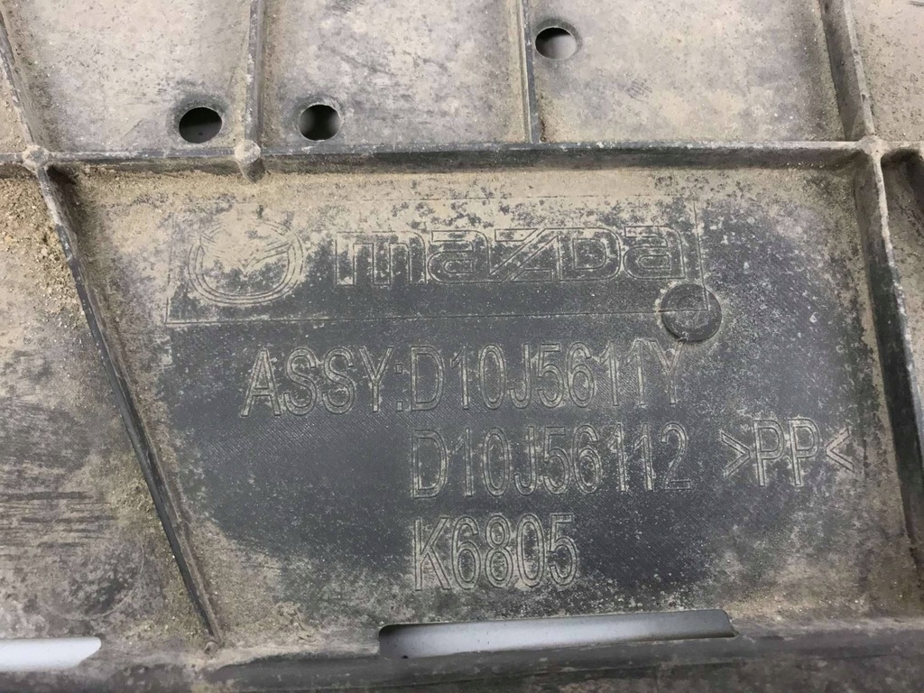 фото №11, Mazda cx3 cx-3 2015- захист плита pod бампер перед d10j56112