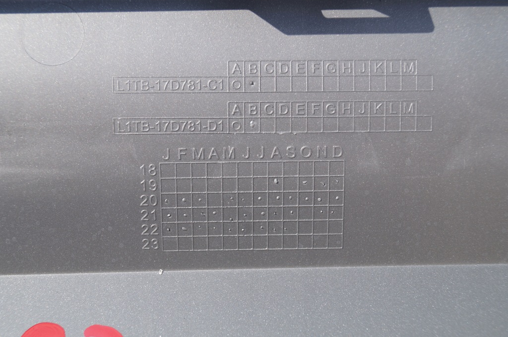 фото №12, Накладка диффузор спойлер dół бампера задняя задняя ford puma ii 2 2019-2023