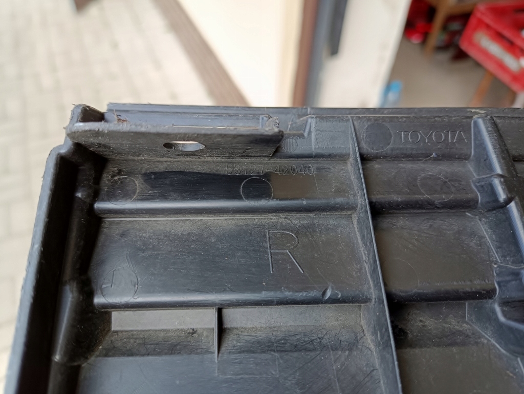 фото №6, Решётка бампера правый перед toyota rav4 12-15r