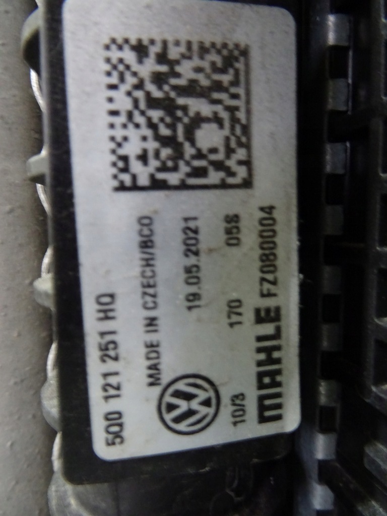 фото №5, Vw skoda комплект радиатор + вентиляторы 2.0tdi