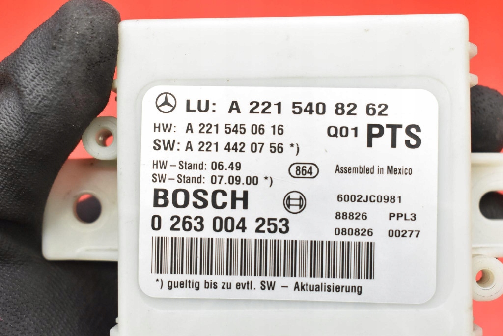 фото №6, Блок управления модуль парковки pdc a2215408262 mercedes s-klasa w221 05-09