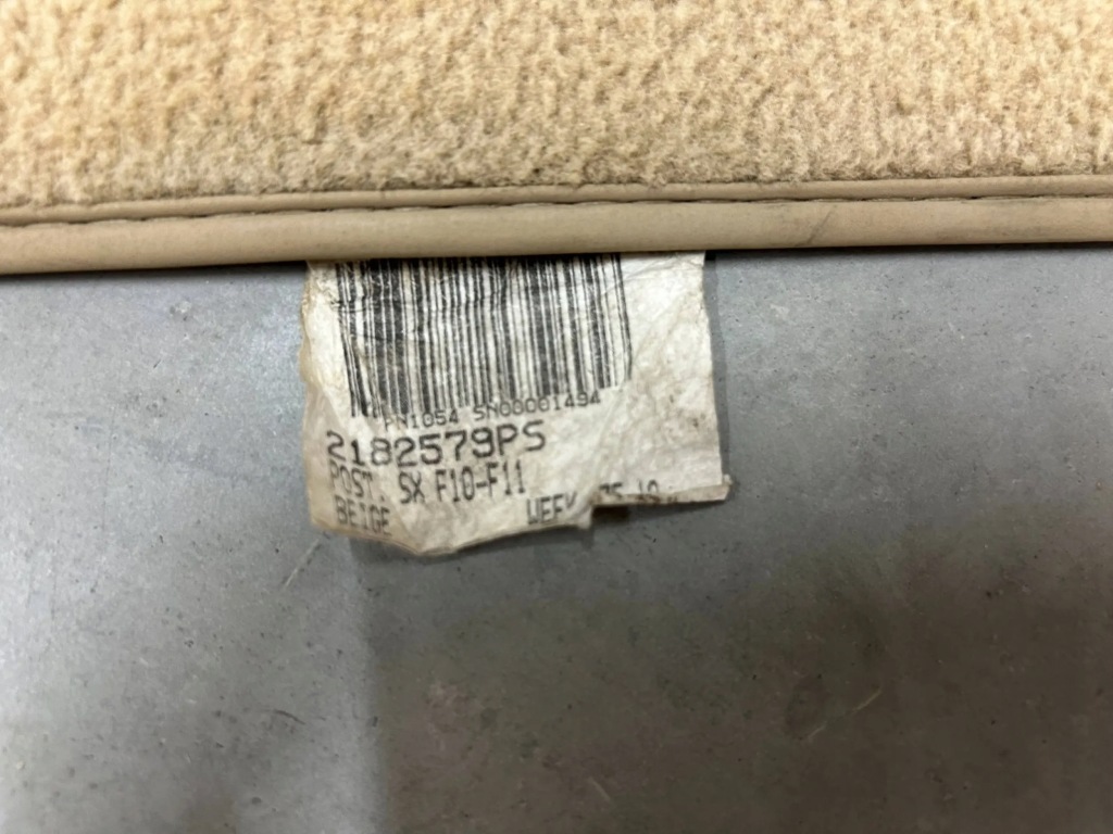 фото №9, Коврики велюровые бежевые bmw 5 f10 f11 2013