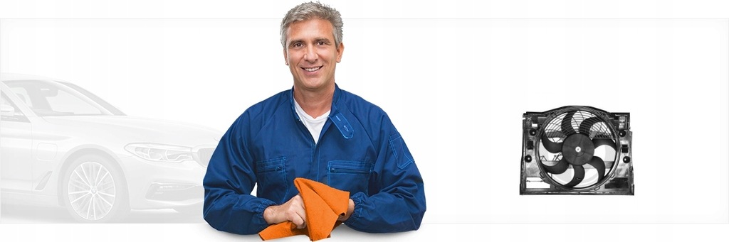 фото №1, Вентилятор радиатора bmw 3 e46 98-06