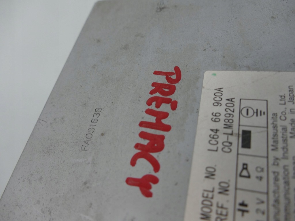 фото №8, Mazda premacy sport i радіо касета fm програвач