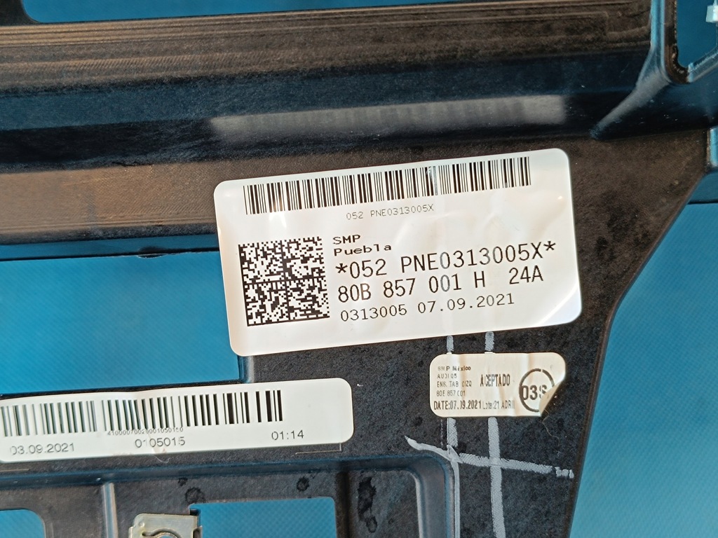 фото №15, Audi q5 fy lift 2.0 tdi 2022 r приборная панель приборная консоль приборная панель 80b857001h