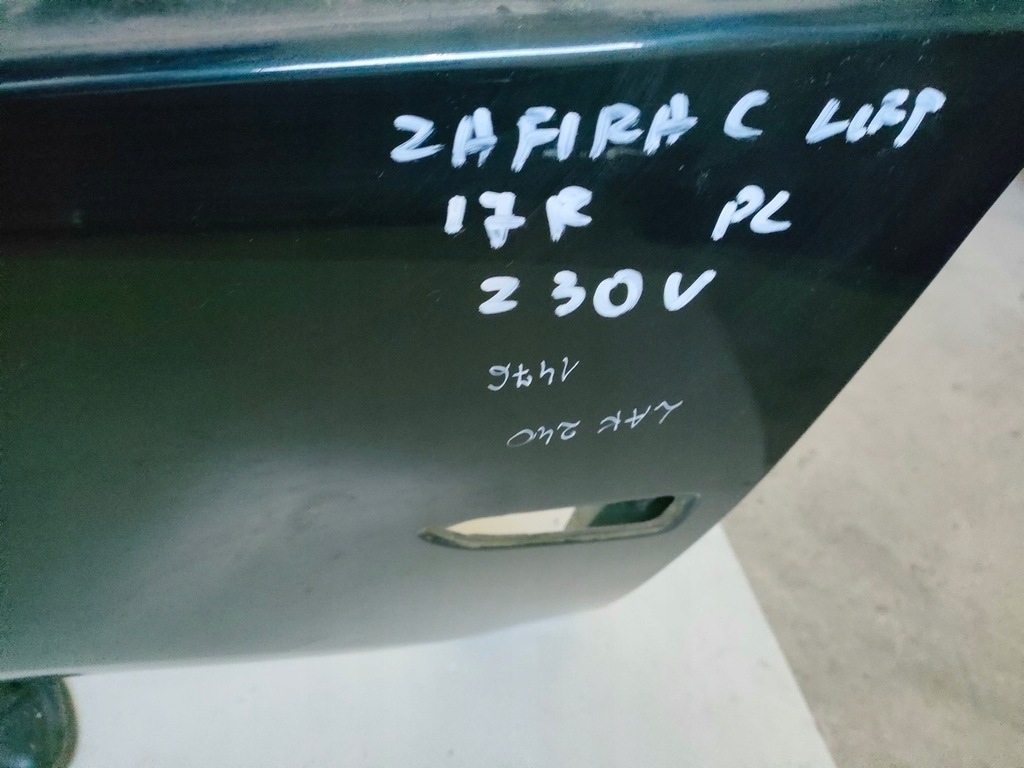 фото №10, Opel zafira c lift крыло левый перед z30v