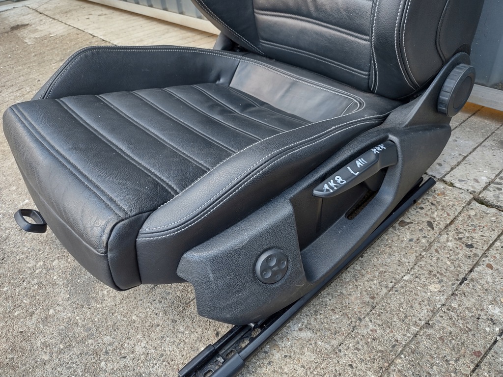 фото №13, Сиденье передний левый водителя vw scirocco 1k8 кожа подогрев оригинал