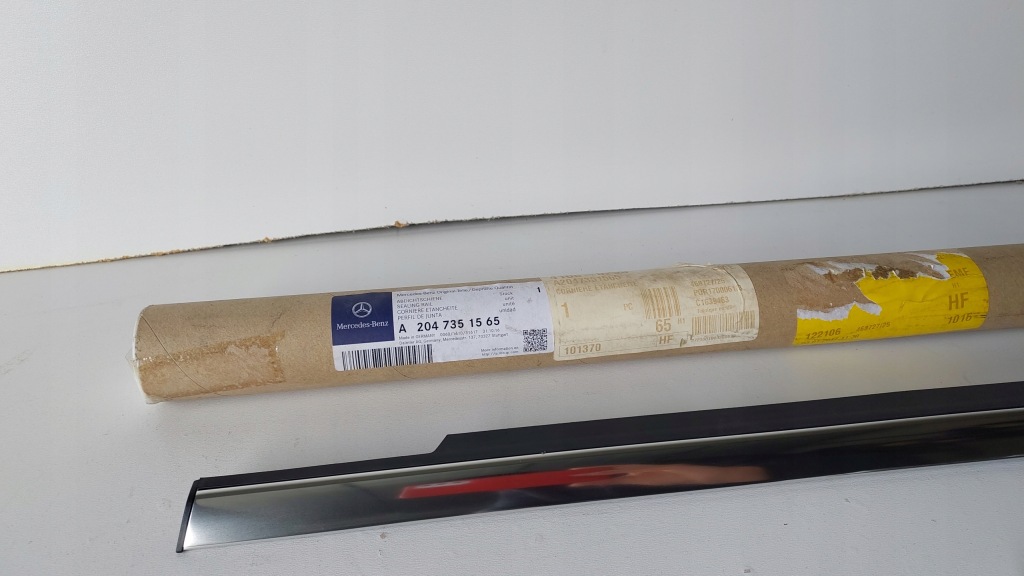 фото №4, Mercedes glk x204 молдинг стекло дверь левый задняя хром