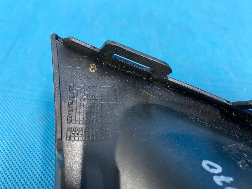 фото №6, Ford transit custom 2020- правая решётка решётка радиатора бампера передний перед