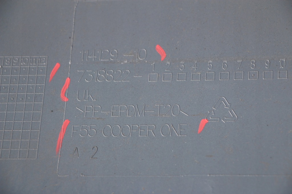 фото №7, Mini one cooper f55 бампер задняя задний 2014-2020