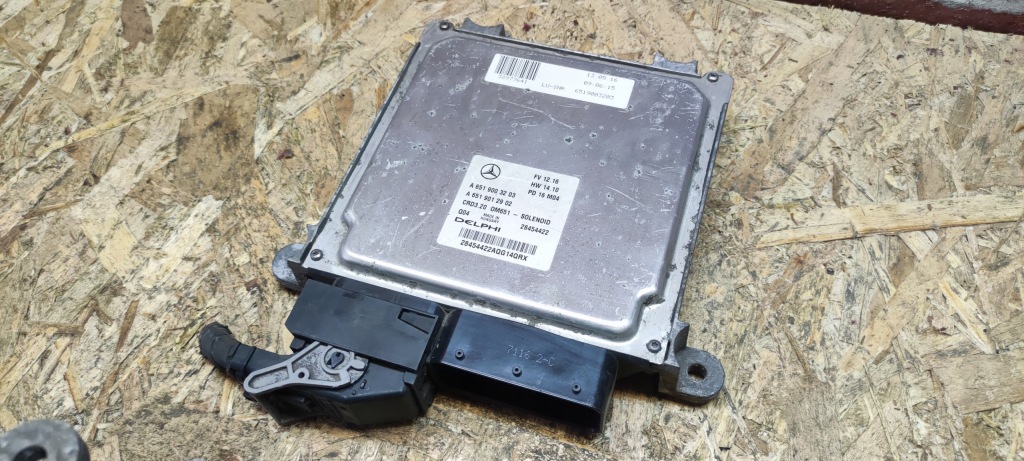 фото №1, Mercedes бортовий комп'ютер a6519012902 a6519003203 reset