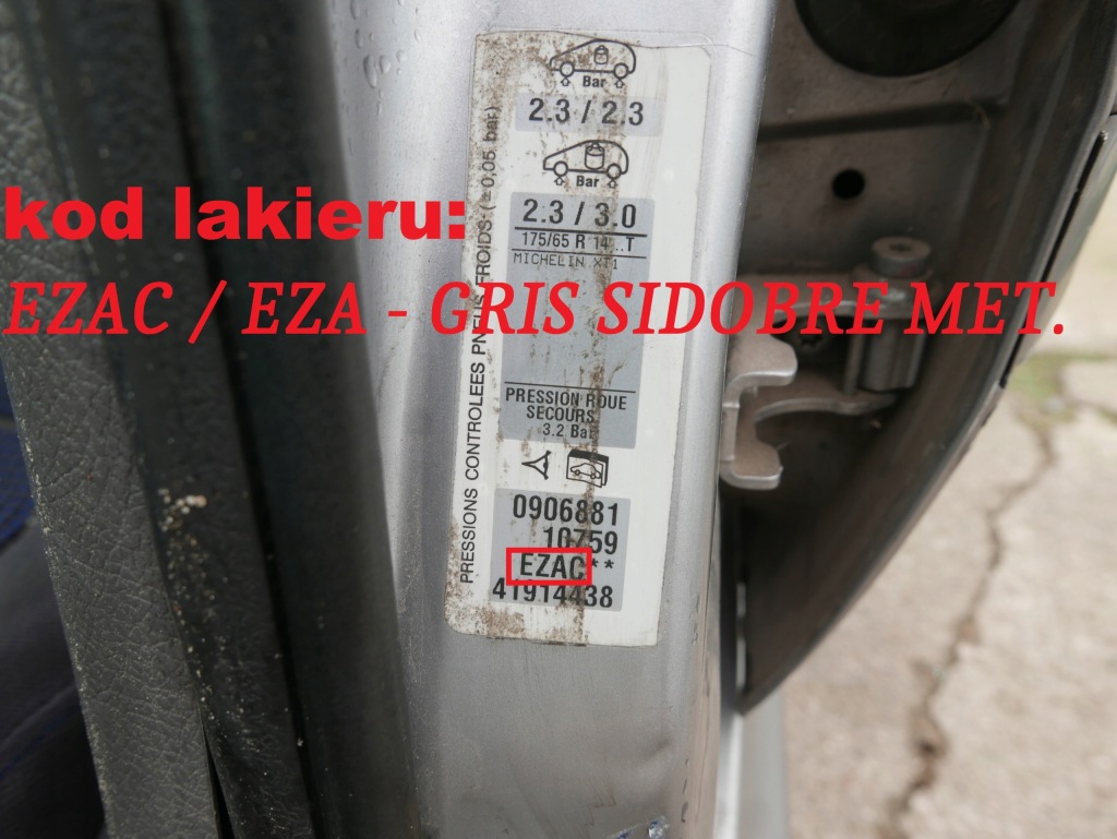 фото №6, Петлі кришки багажника задня peugeot 206 hb 5d 98-