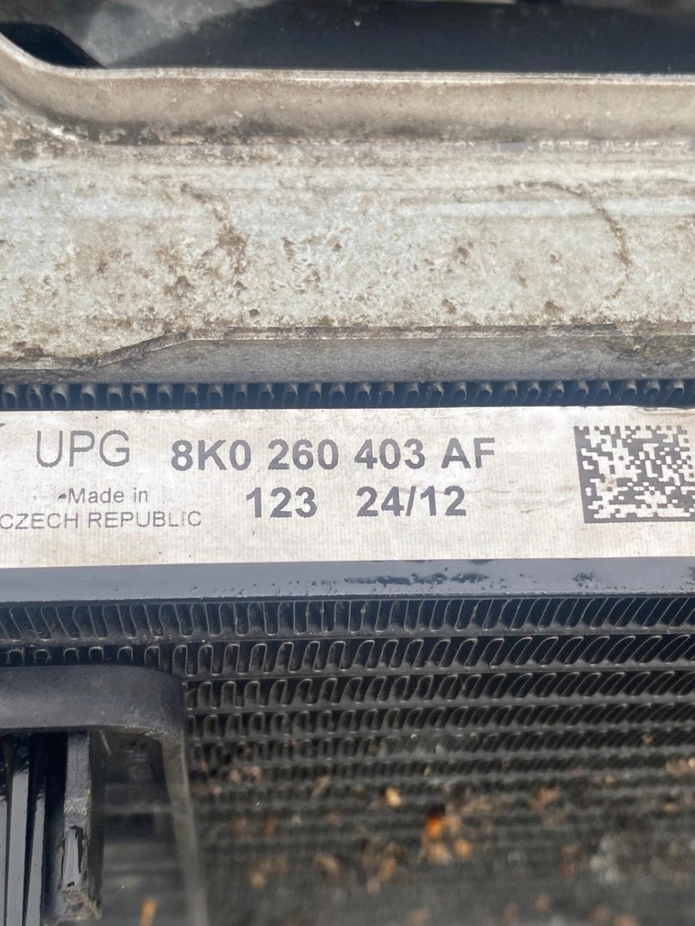 фото №13, Audi a4 b8 2.0 tdi kombi комплект радиатор вентиляторов 8k0260403af