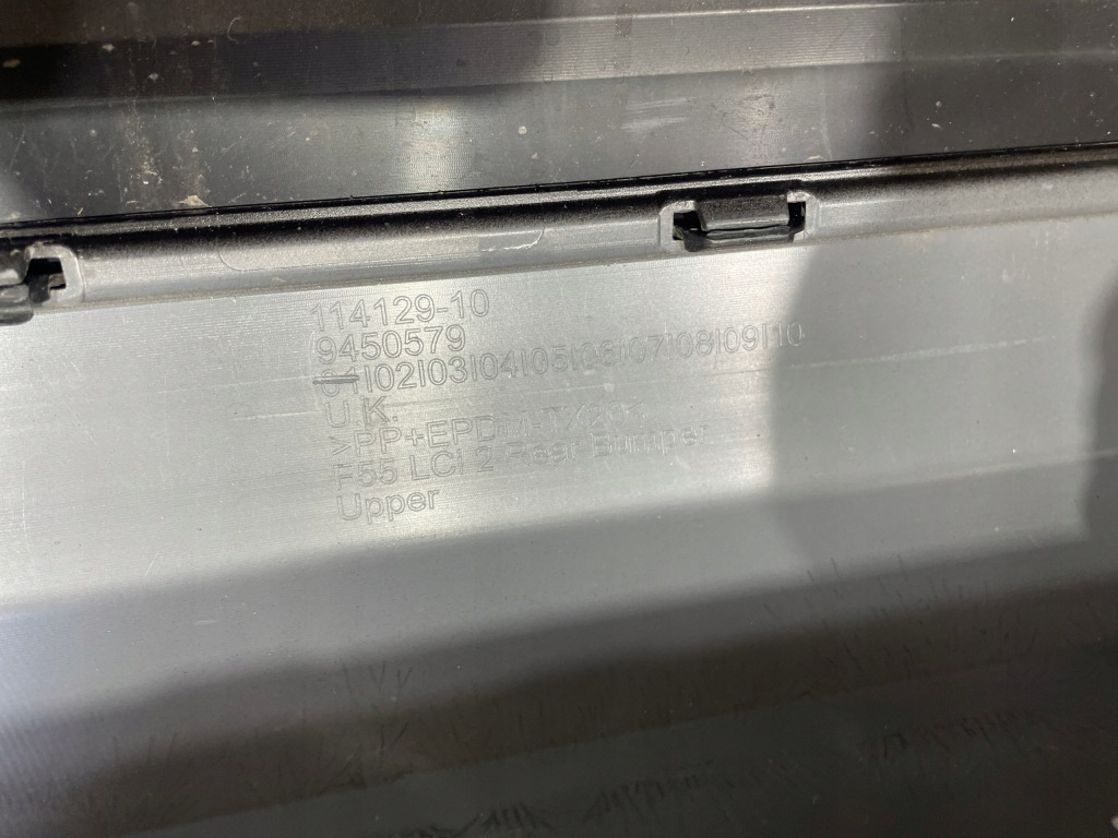 Mini cooper f55 lci lift бампер задняя 9450579 Киев