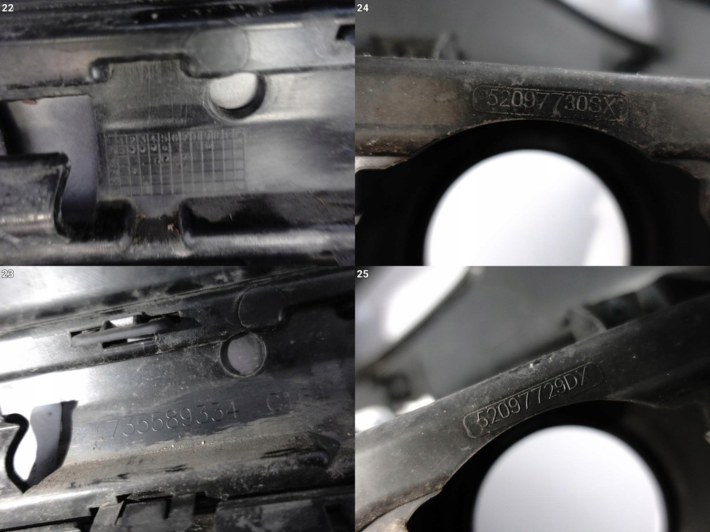 фото №14, Jeep renegade trailhawk 14-18 бампер решітка радіатора спойлер перед 6pdc