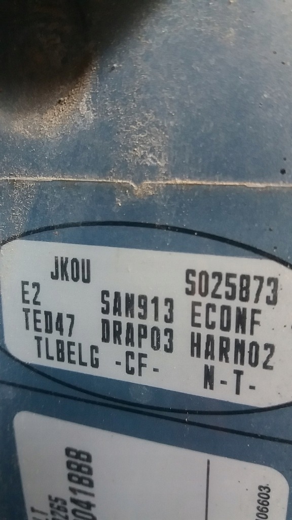 фото №4, Renault espace iv кришка багажника задня комплектна ted47