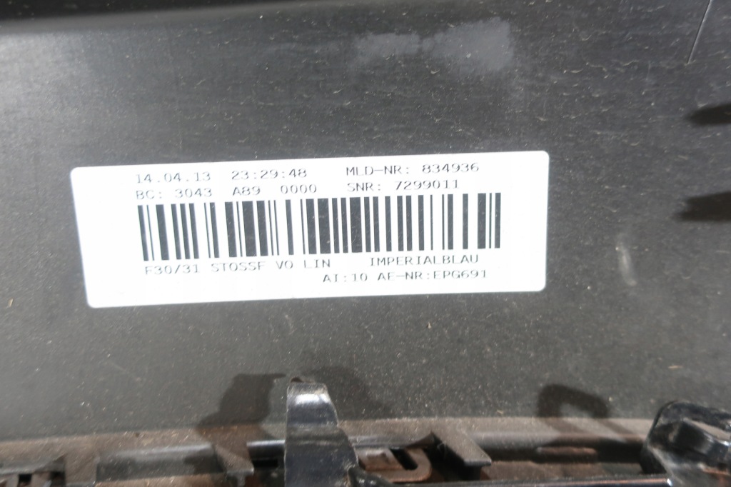 фото №8, Бампер перед передній bmw 3 f30 f31 modern line 4xpdc przed lift