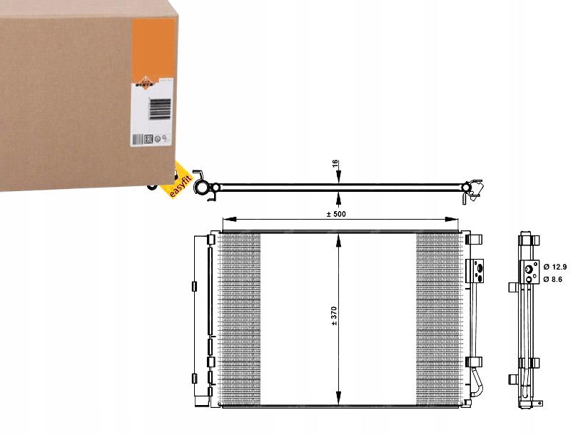 фото №1, Nrf 35997 конденсатор, кондиционер