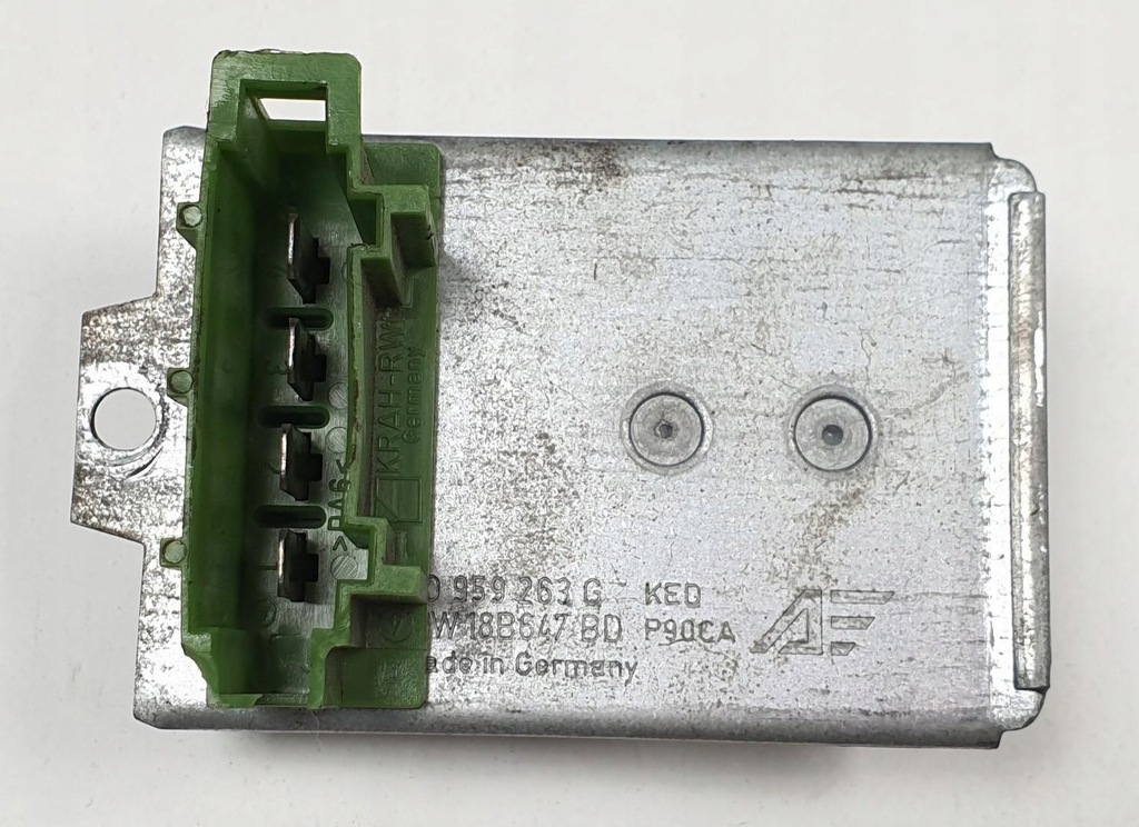 фото №1, Резистор вентилятор ford galaxy mk2 tdi 0959263g