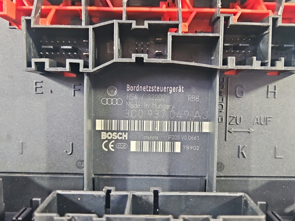 фото №4, Блок управления модуль блок управления бортовой сетью vw golf plus 3c0937049aj