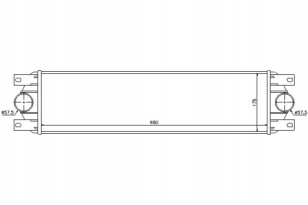 фото №2, Интеркулер nissan interstar opel movano renault m