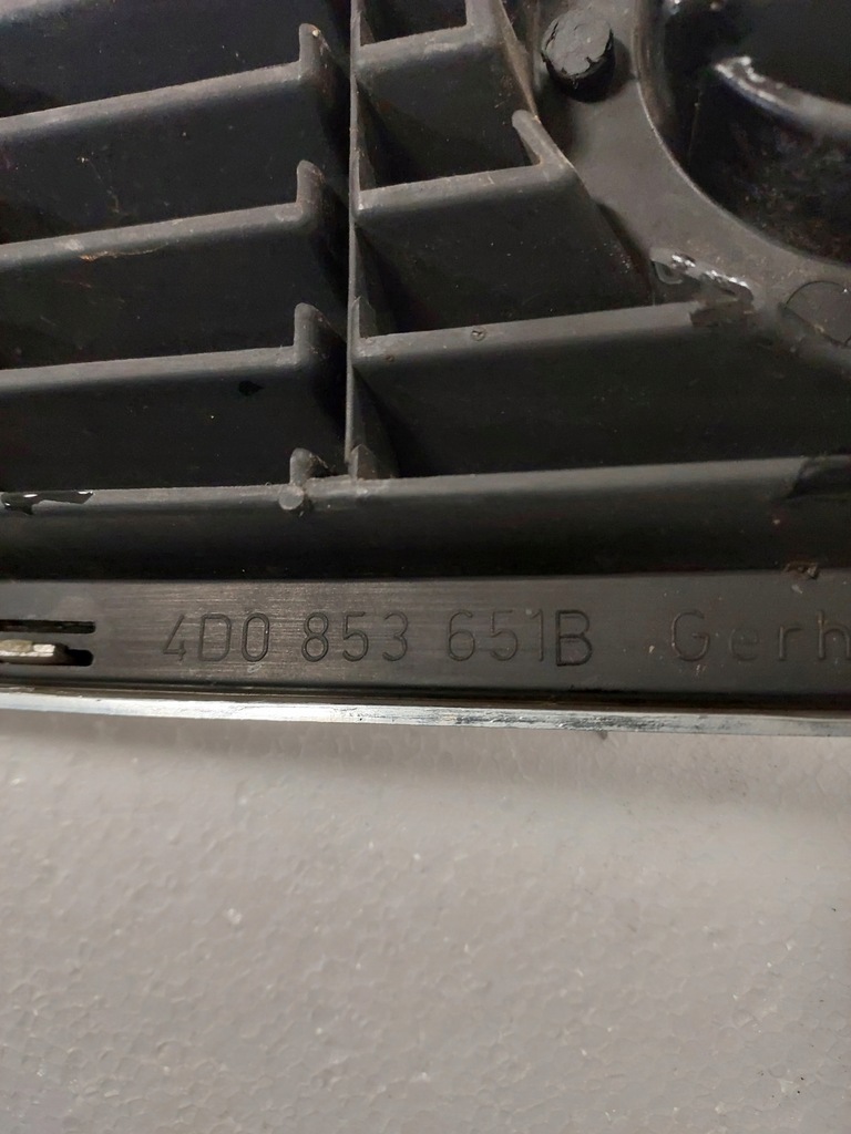 фото №11, Решітка радіатора решітка радіатора капот audi a8 d2 96-98 оригінал 4d0853651b