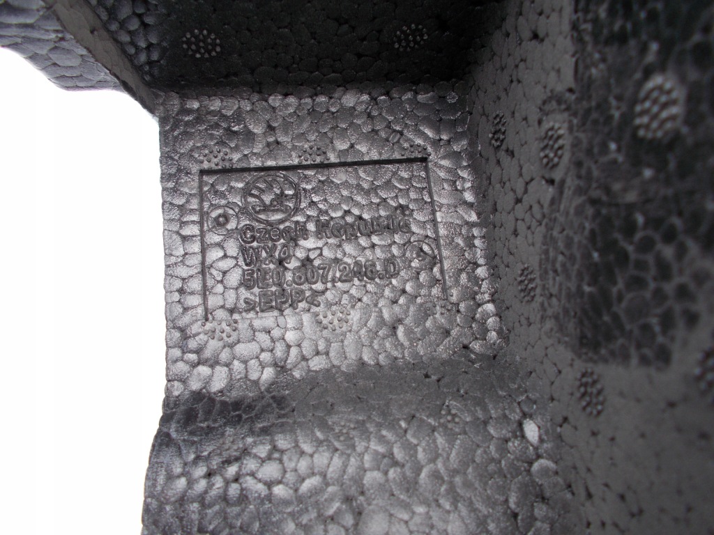 Пена пенопласт абсорбер бампера перед skoda octavia 3 5e0807248d 2018r Доставка