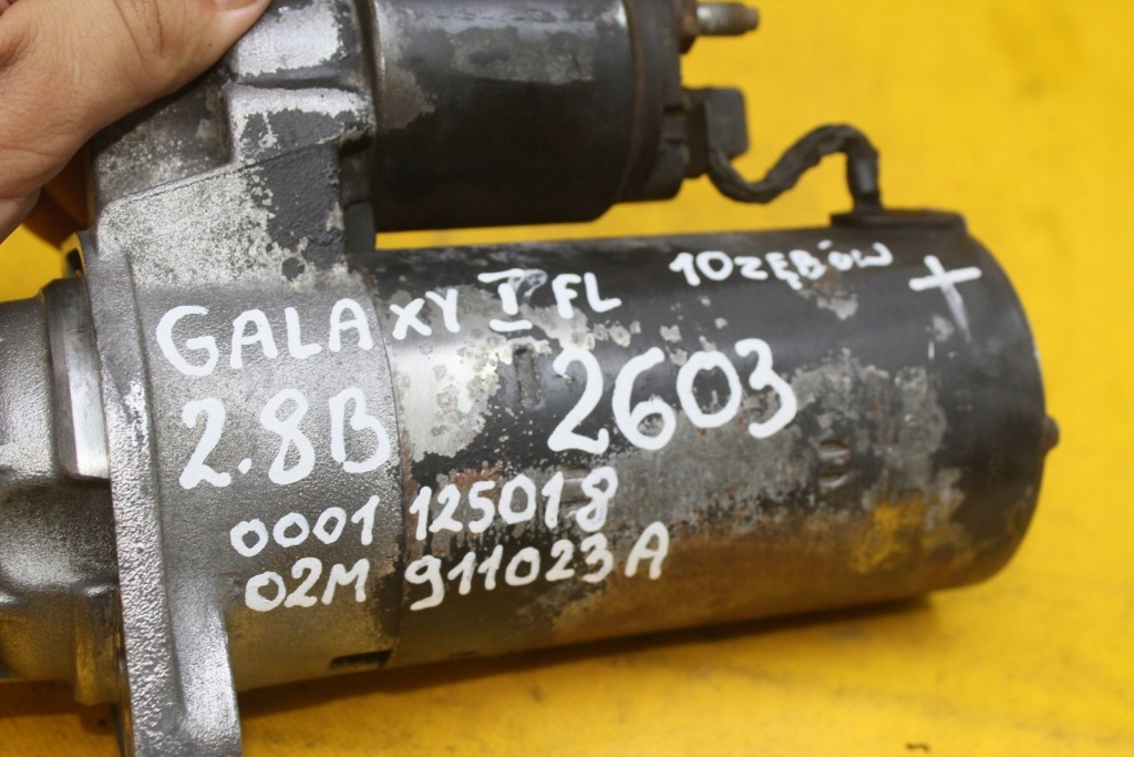 Стартер galaxy 1 fl sharan alhambra 2.8 b 0001125018 02m911023a 10 зубів в Україні
