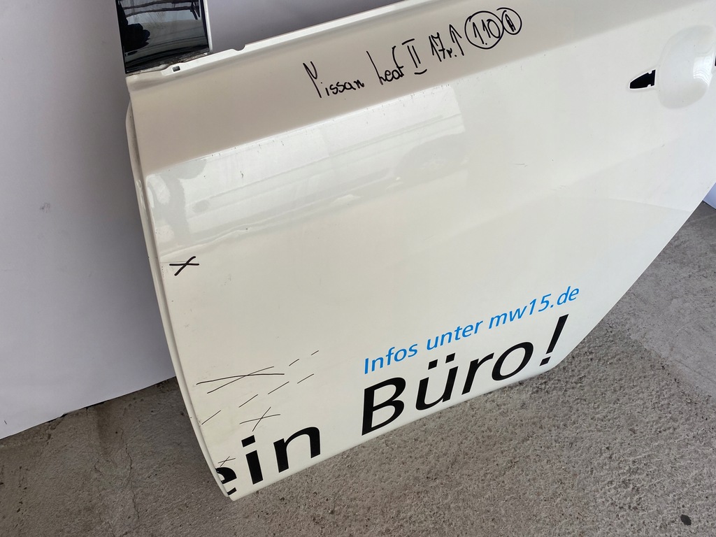 фото №6, Nissan leaf ii 2017r- дверь левая задние