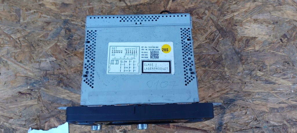 фото №3, Vw passat b6 радио 3c0035270bx