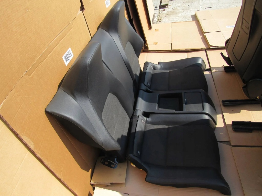 фото №8, Mercedes c w204 204 coupe сиденье сиденья заднее сиденье комплект полукожа