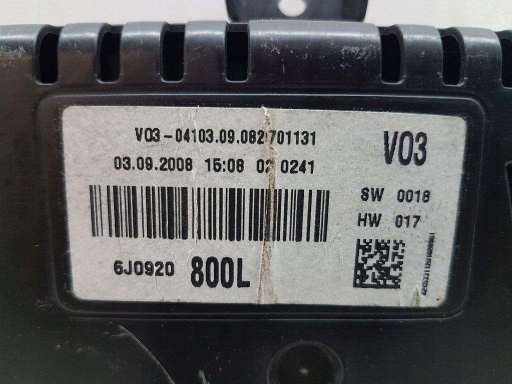фото №6, Seat ibiza 6j 08-12 счетчик приборы 6j0920800l