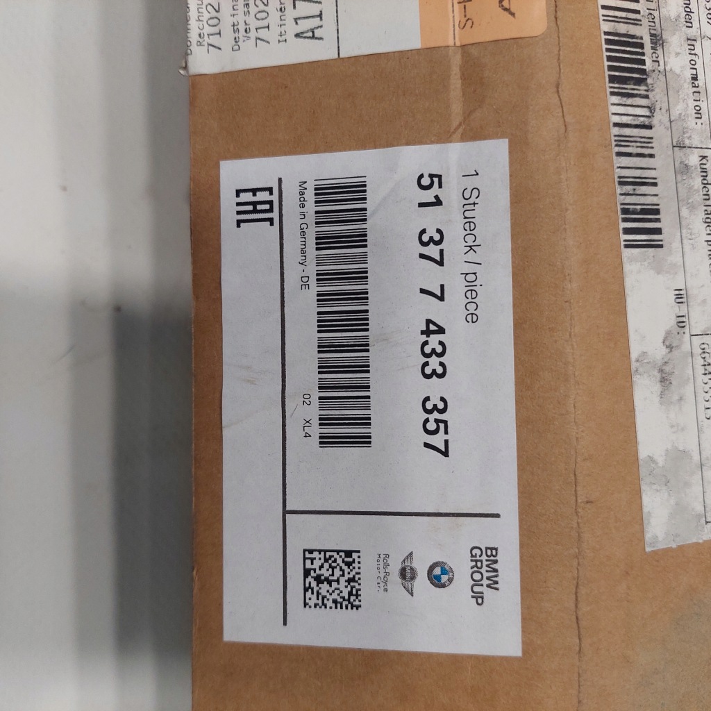 фото №5, 51 37 7 433 357 стекло задняя боковая bmw 4 f32 оригинал