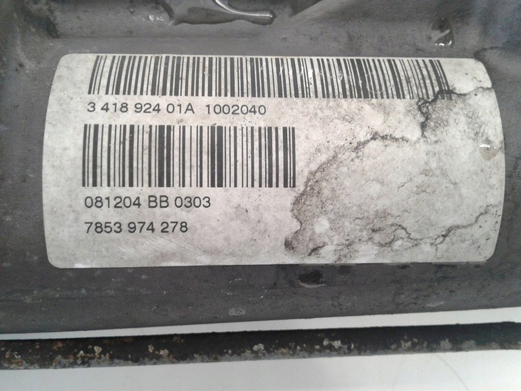 фото №5, Трансмиссия рулевая 3418924 bmw e83 x3 2,0d