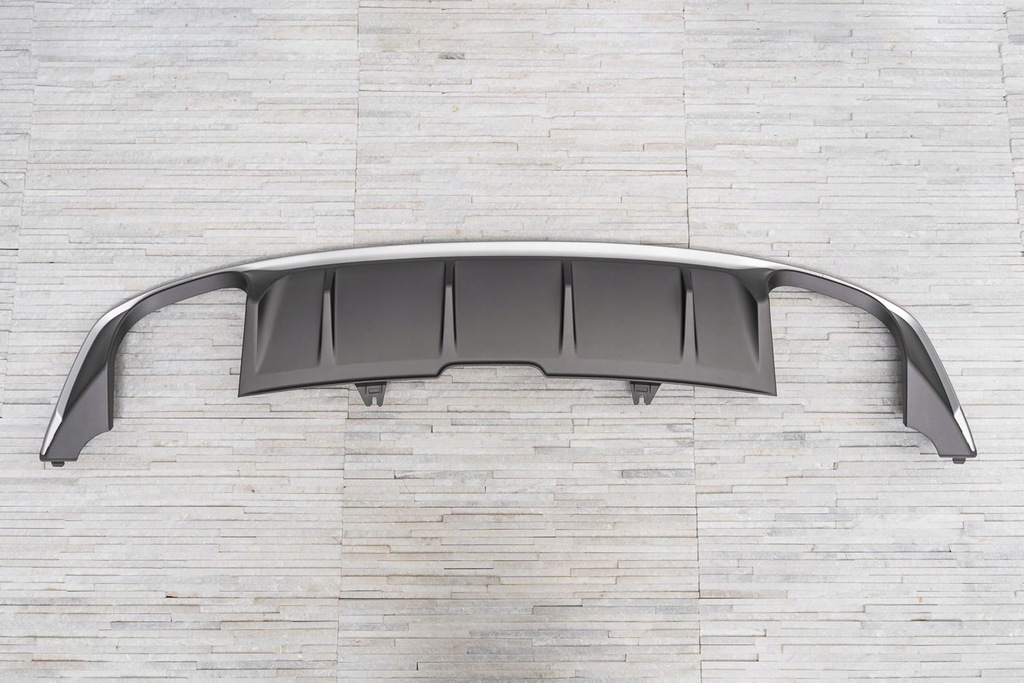 фото №13, Audi s5 8w6 2017-2019 sportback диффузор бампера заднего s-line 8w6807521d