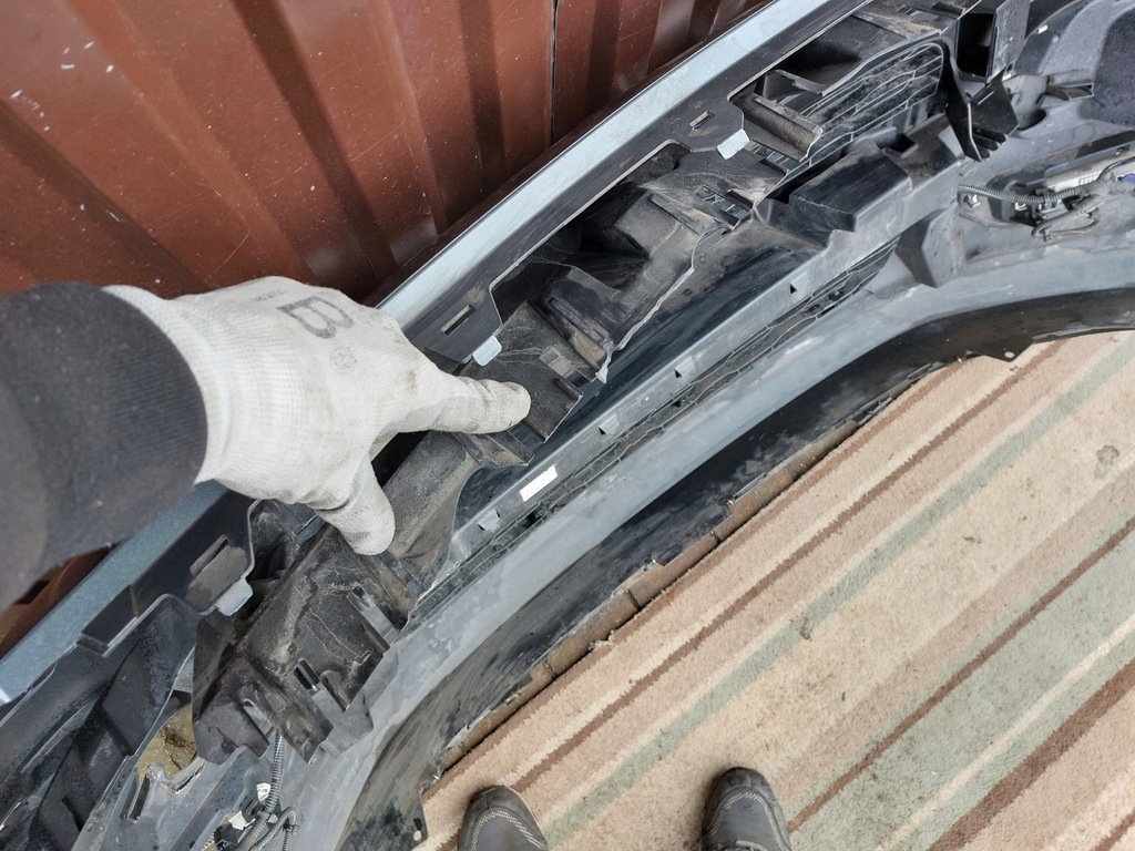 фото №14, Бампер перед citroec c3 picasso lift szary