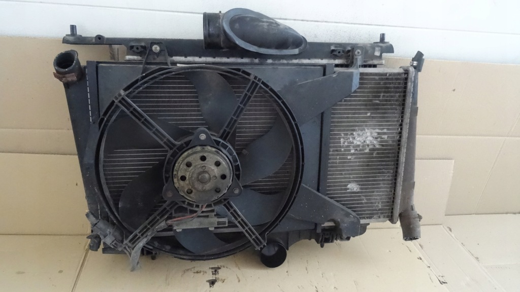 фото №6, Volvo v40 lift 1.9 dci koplet радиатор вентилятор