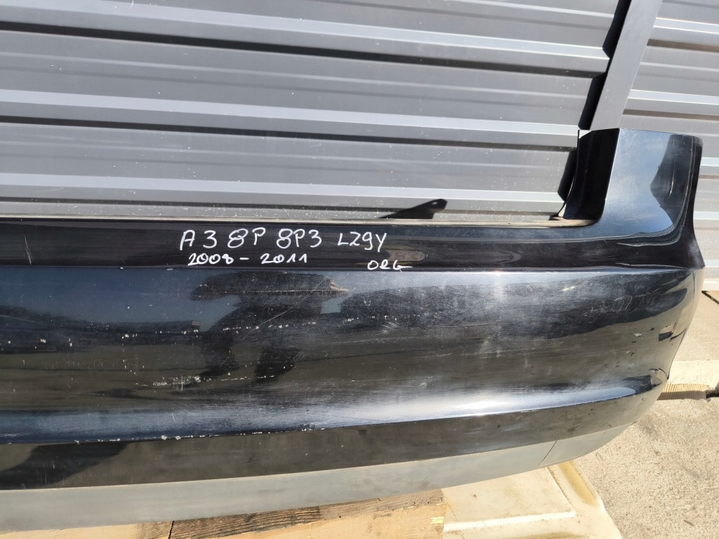 Бампер задня audi a3 8p lift 2008-2012 3- двері lz9y kompletny Зі Шроту